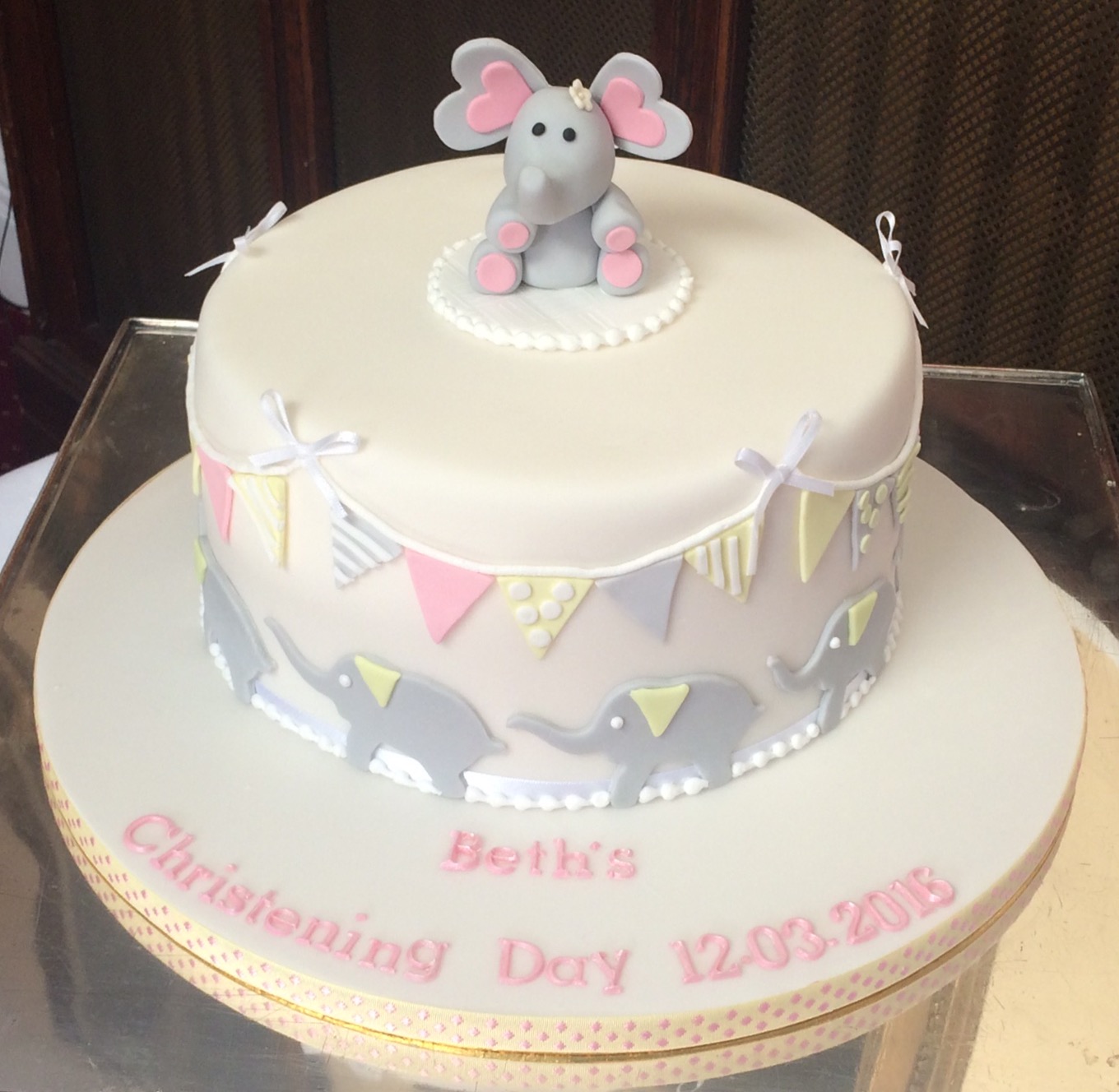 Christening White's Cake House